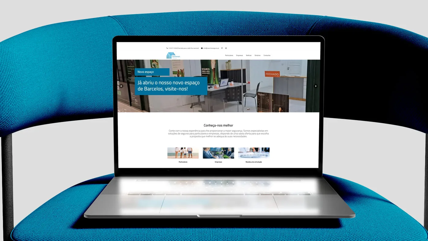 Casinhas Seguros — identidade + website