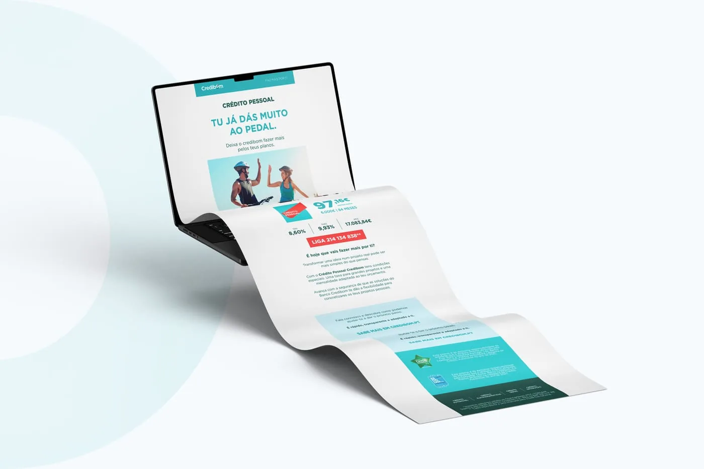 Credibom — newsletter para E-goi