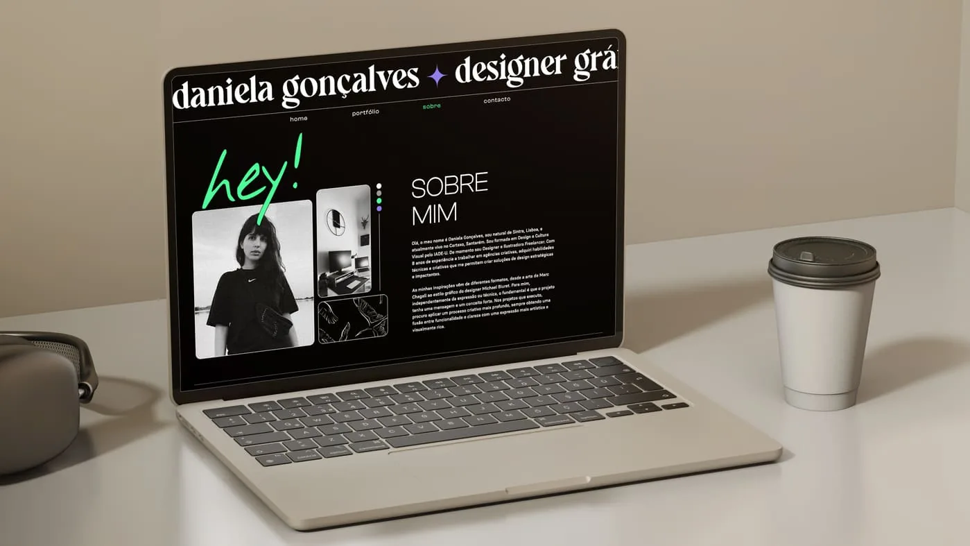 Daniela Gonçalves — website editorial