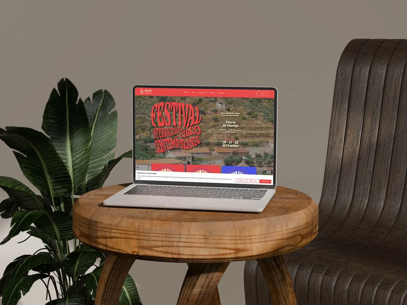 Festival Circ'Bô — website com bilhética e programação