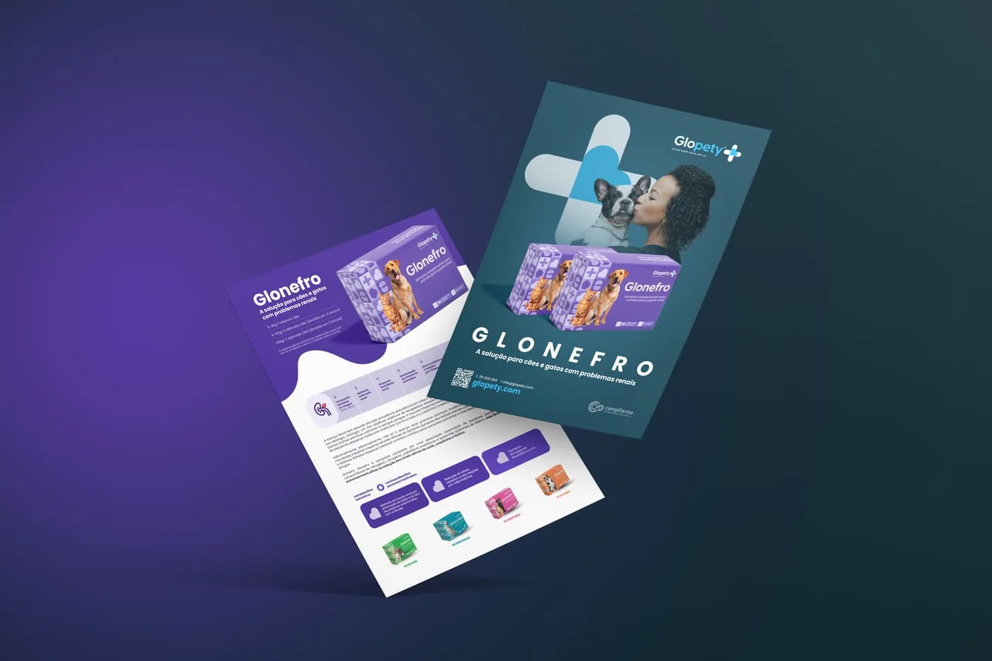 Glopety — flyers institucionais