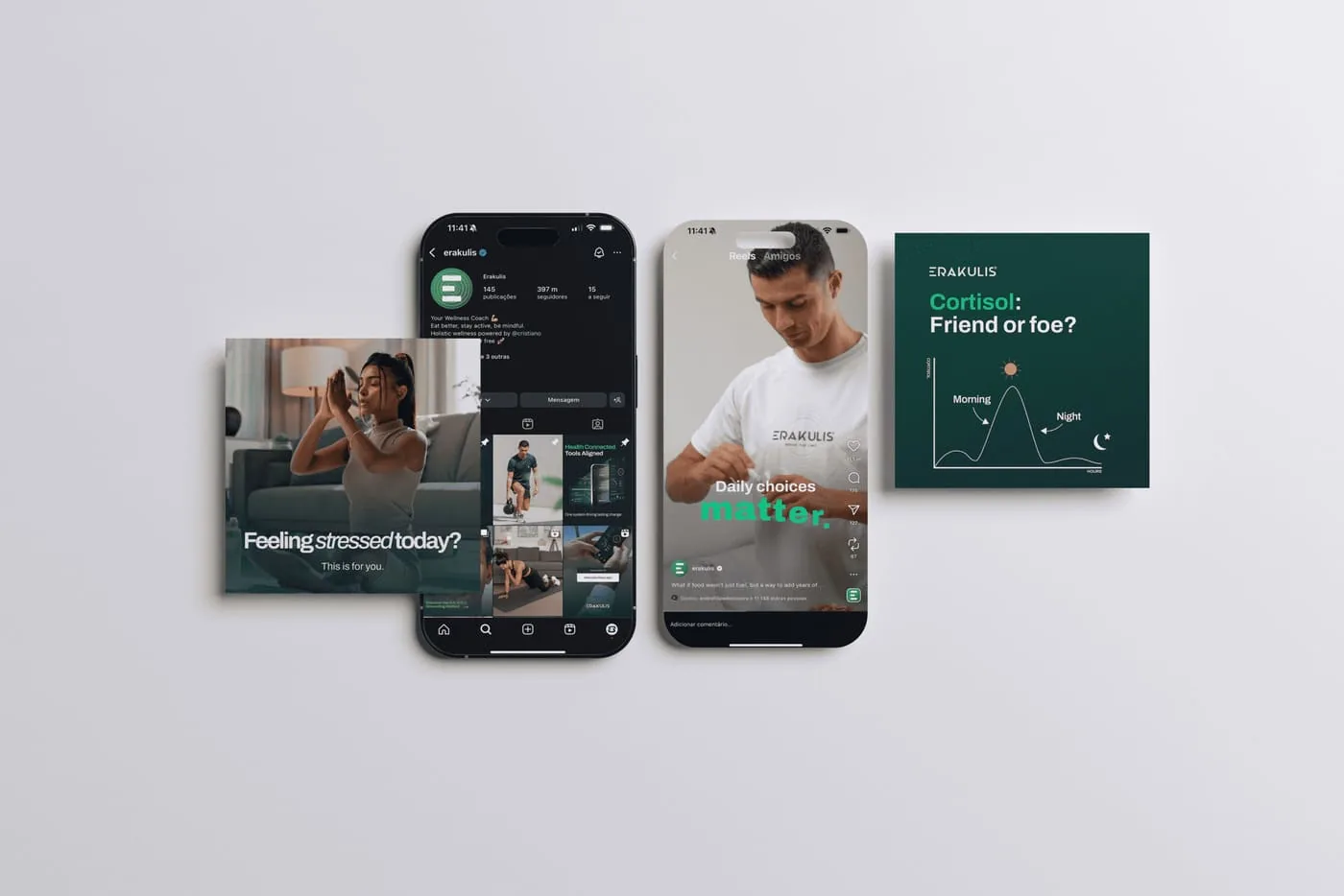 Erakulis — conteúdos para Instagram