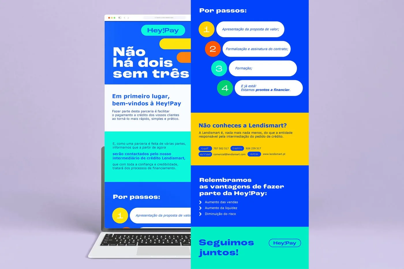 Hey!Pay — newsletter orientada a conversão