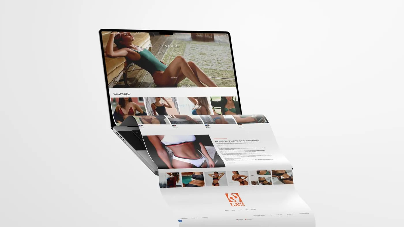 LX3 — e-commerce da marca