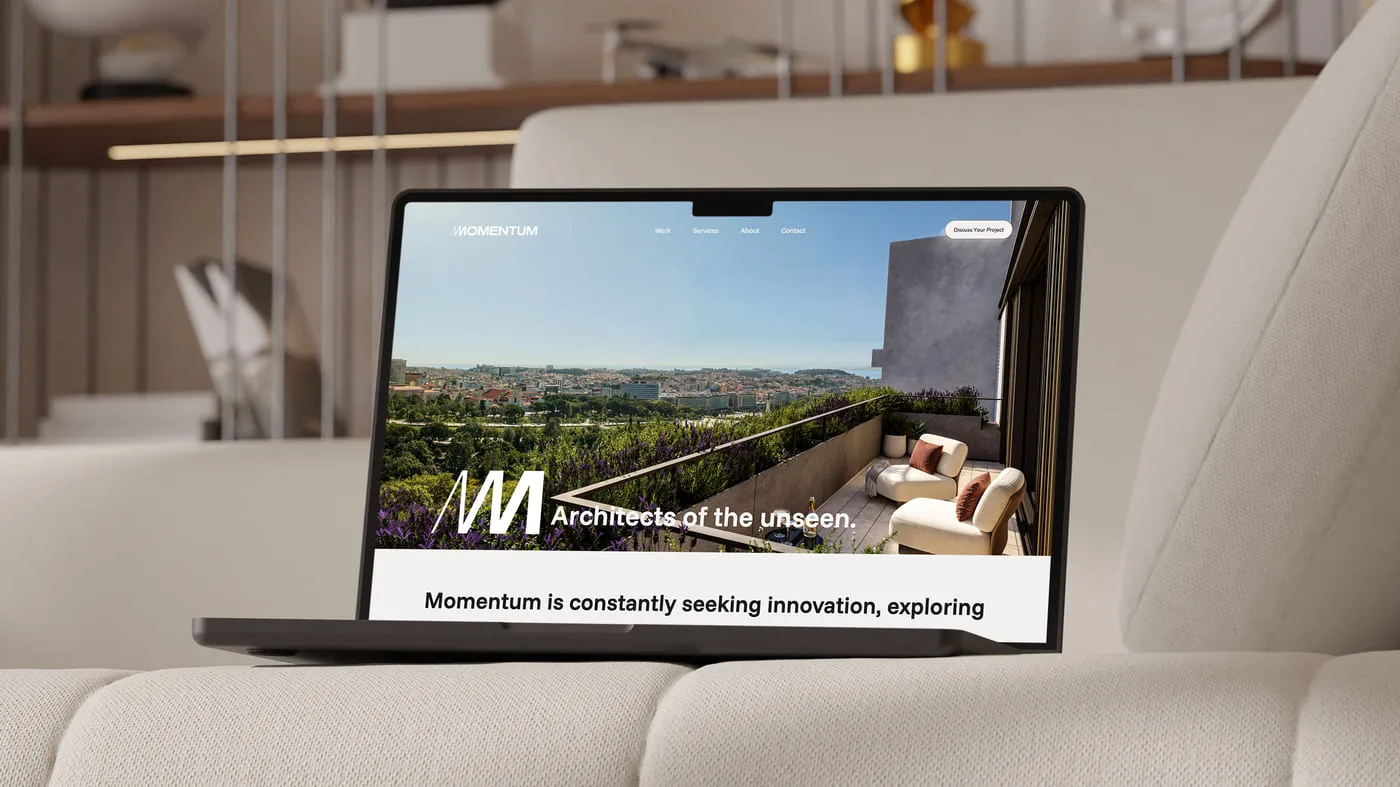Momentum — website Webflow