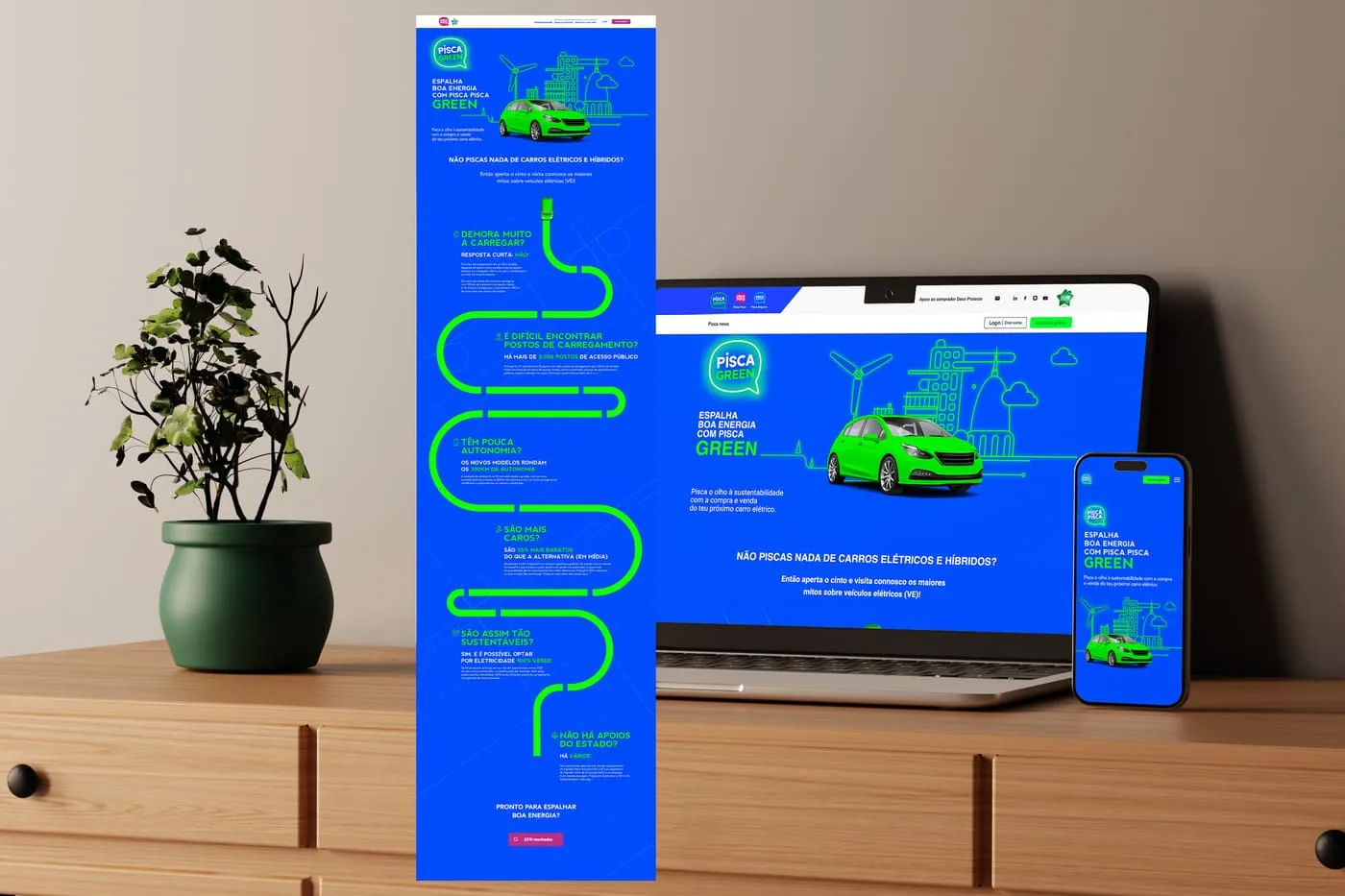 Pisca Pisca — landing page educativa