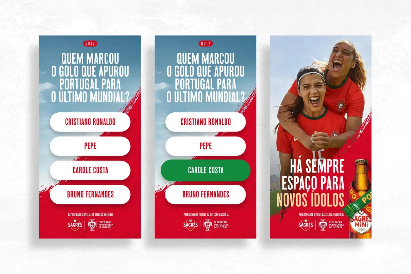 Sagres — campanha digital interativa