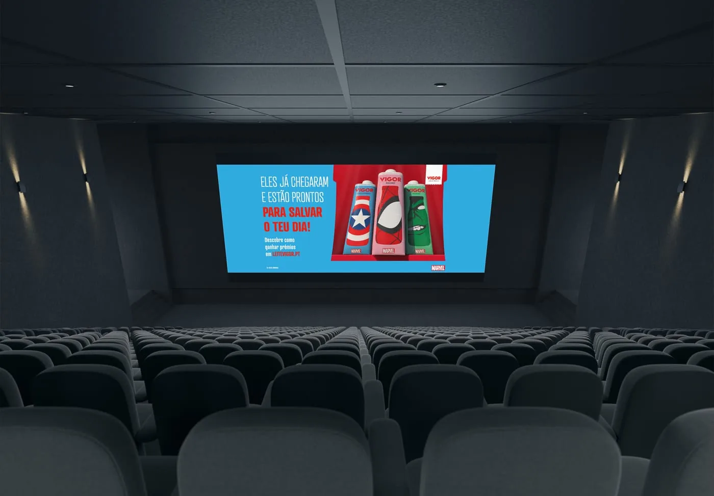 Vigor — campanha de cinema com a Marvel